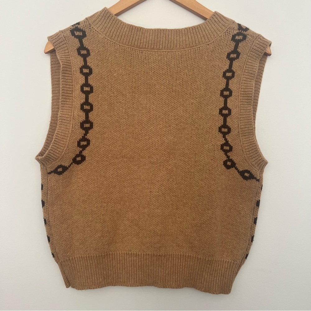 NWT Anthropologie Moon River Sweater Vest - Picture 4 of 6
